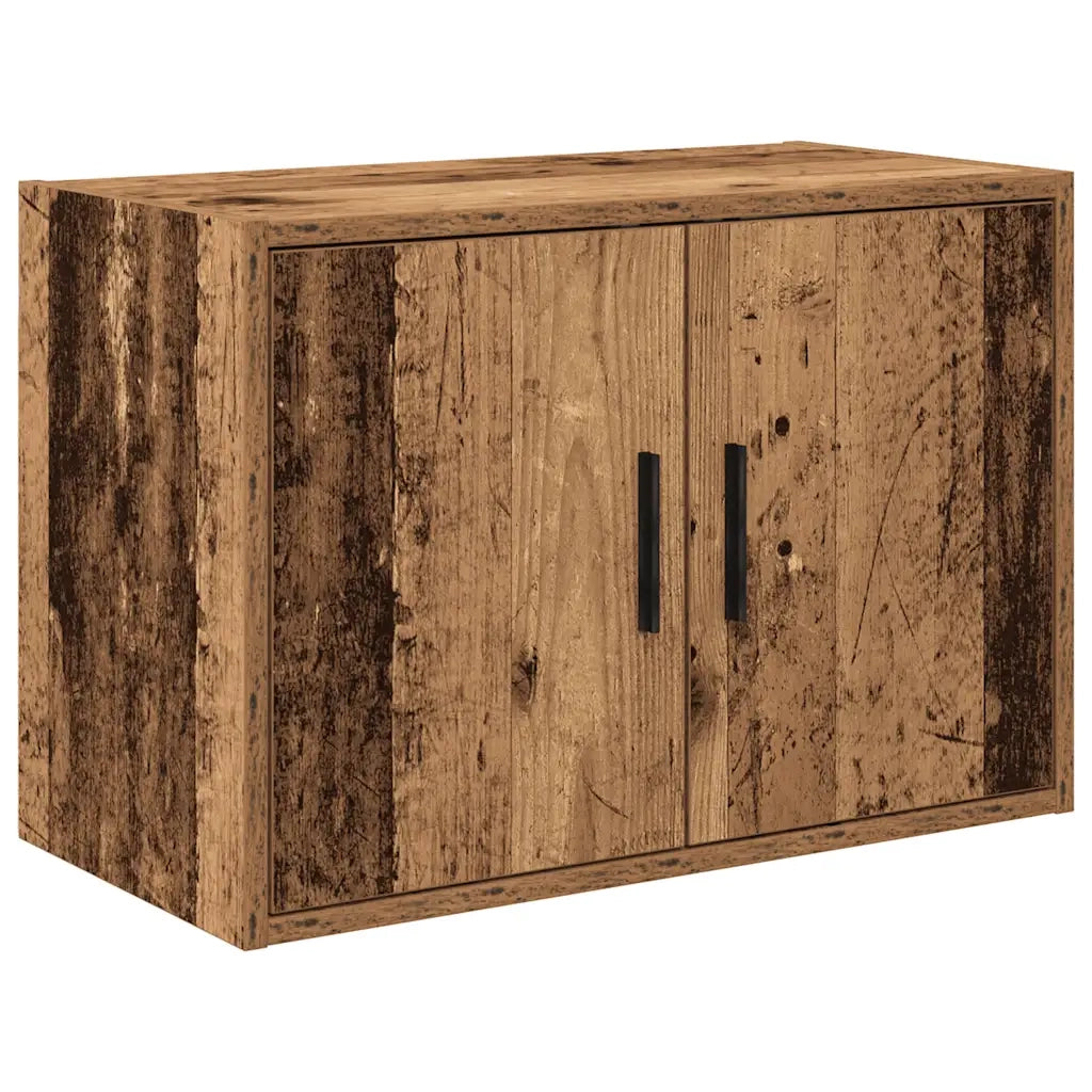 Armadi da Garage 2 pz Legno Antico in Legno Multistrato 3328339