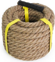 Corda di Juta 20mm x 8m - Corda Naturale di Fibra - per Decorazione di Giardino e Fai da Te
