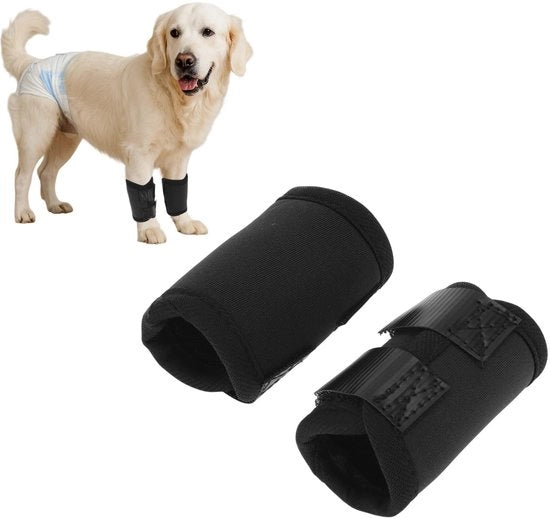 Sostegno Articolare Zoppo Neoprene - Appoggio Articolare Canino - Protezione Ginocchio - Resistente allo Shock - Impermeabile - Supporto Optimo 11,9 cm x 6,5 cm - Appoggio Articolare Canino