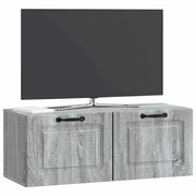 Mobile TV da Muro | Armadietto TV | Mobile Porta TV Grigio Sonoma 78,5 x 31 x 30 cm