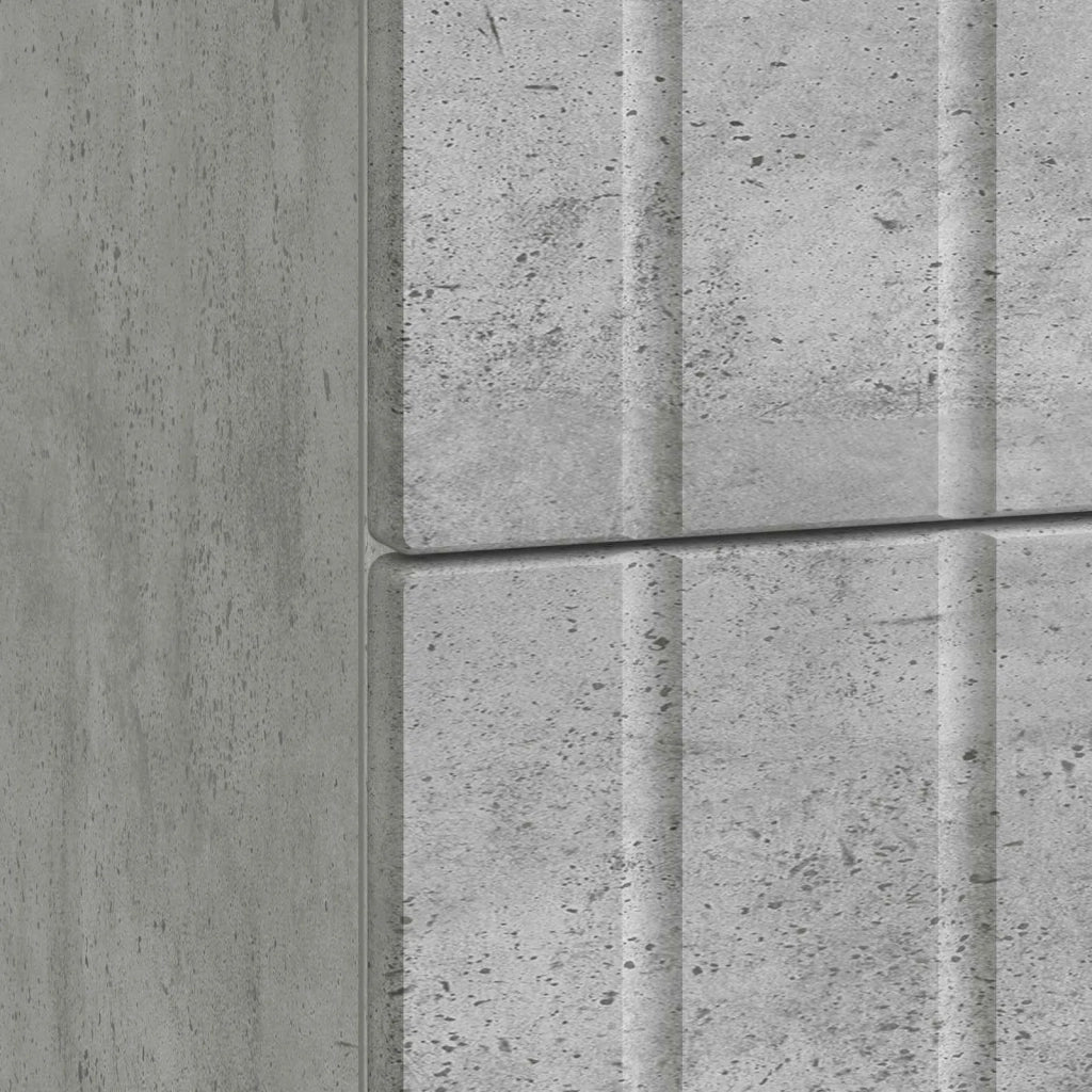Armadio da Notte Grigio Cemento 62 x 34,5 x 49,5 cm 894318