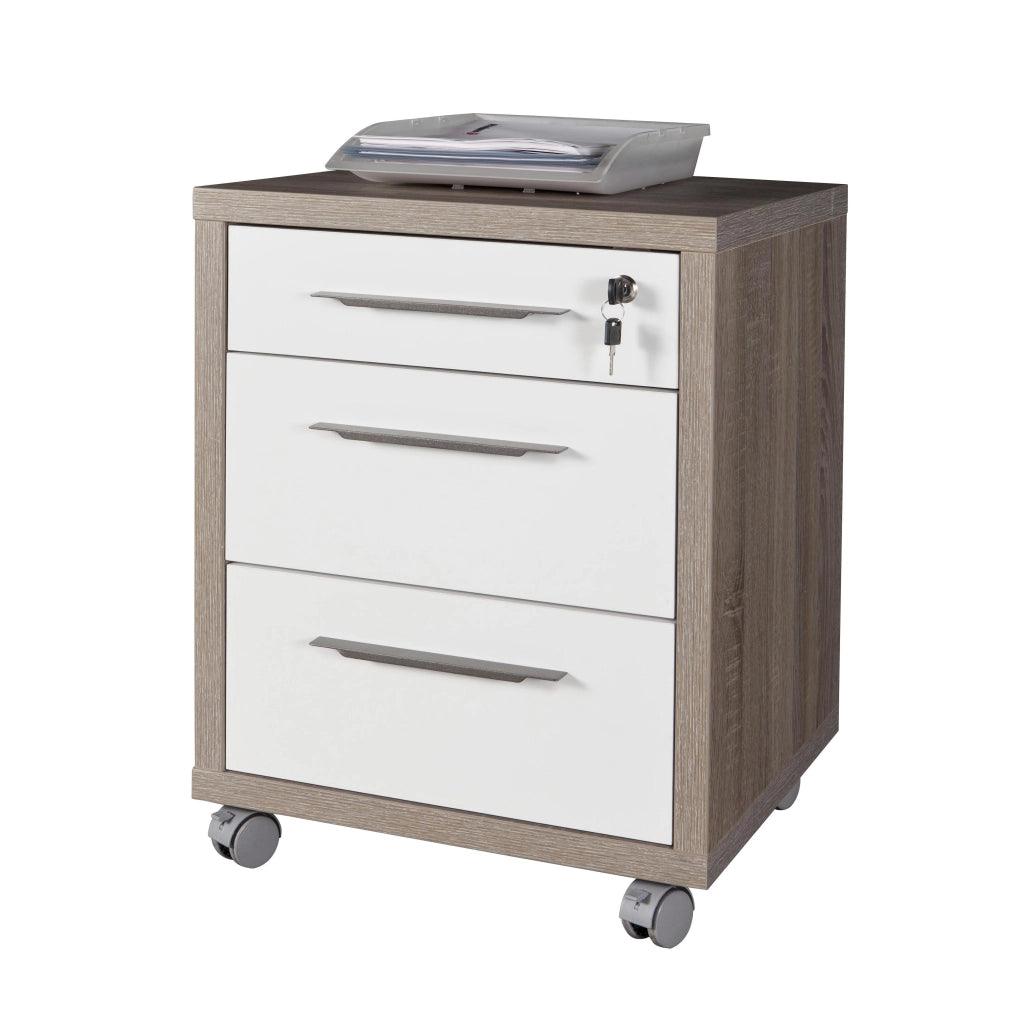 CASSETTIERA CON RUOTE DISEGNO 48.6X45X2XH63CM 3 CA