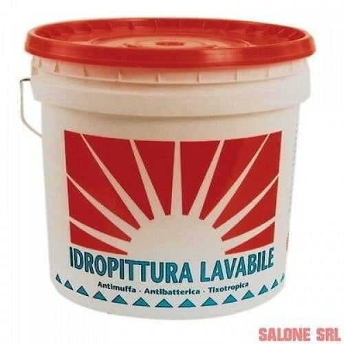 IDROPITTURA MAPEKOL,5 LT.LAVABILE PER INTERNI,ANTIMUFFA,ANTIBATTERICA,TIXOTROPICA,BIANCO