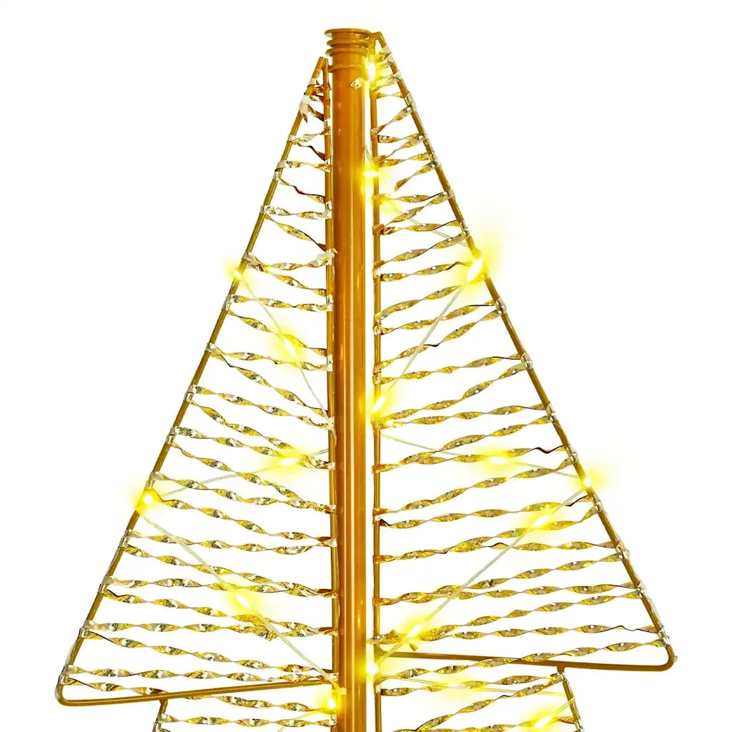 Albero di Natale con 160 LED Bianco caldo 150 cm PET