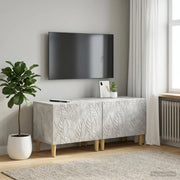 Mobile TV Grigio Cemento Legno ingegnerizzato 897118