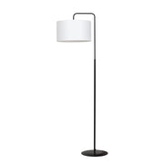 Lampada da terra Emibig TRAPO nero/bianco E27 150cm
