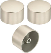 Rotatori per regolazione di volume del pannello, 3 pezzi, diametro foro 6 mm, finitura laccata giallo oro, materiale plastico - Interruttori di riserva con diametro 1,0 x 1,5 pollici