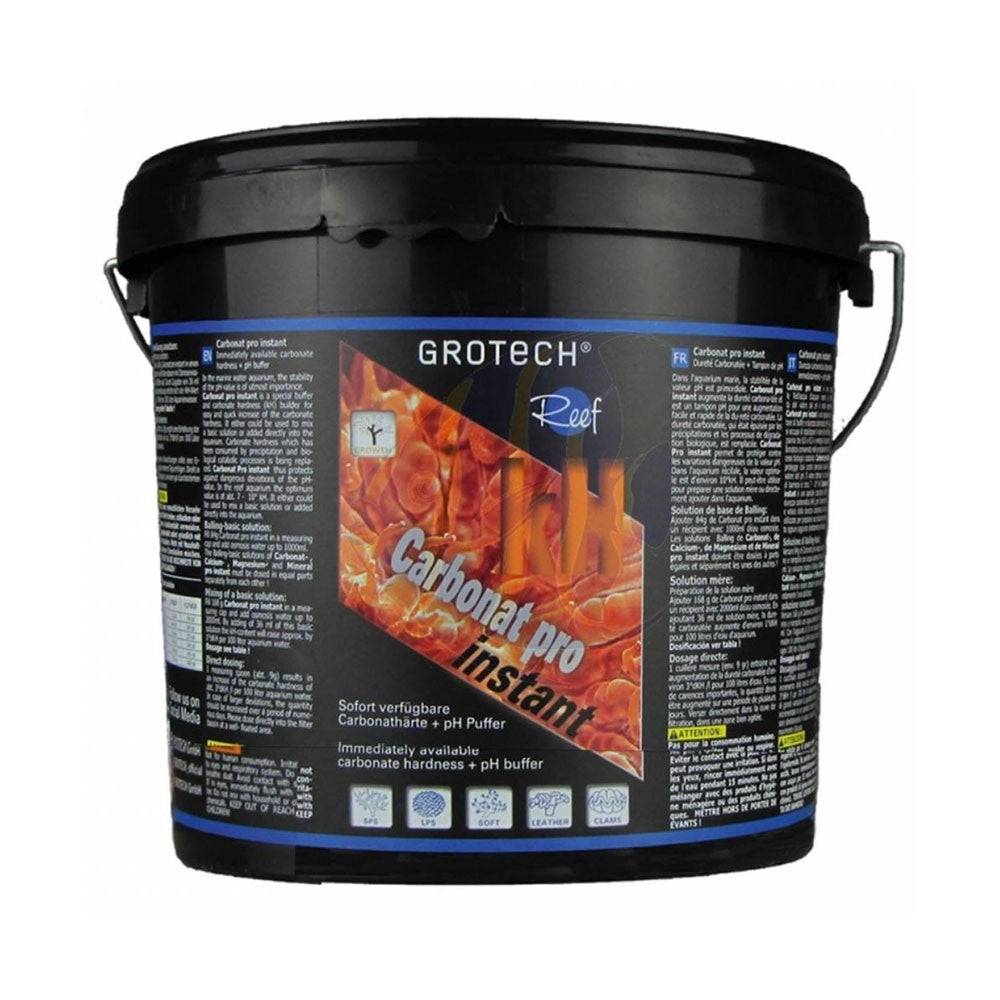 GroTech Pro Instant Carbonat - integratore di KH Formato: 3 Kg
