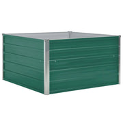 Fioriera 100 x 100 x 45 cm acciaio zincato verde 02_0000786