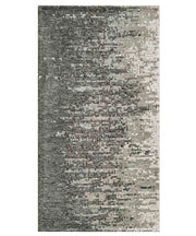 Tappeto TAMIGI GRIGIO moderno contemporaneo pixel sfumati, tappetino multiuso lavabile antiscivolo cm.55x80