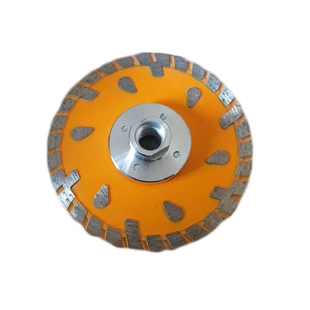 Trade Shop - Disco Diamantato Segmentato Cemento ø11,5cm ø115xm14 8mm Smerigliatrice 570331 -