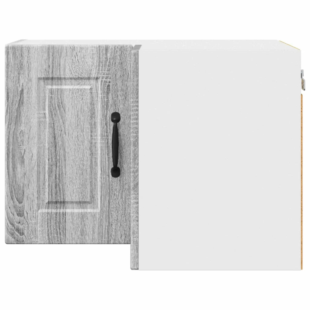 Mobile angolare per parete PORTO Grigio Sonoma 57 x 57 x 40 cm