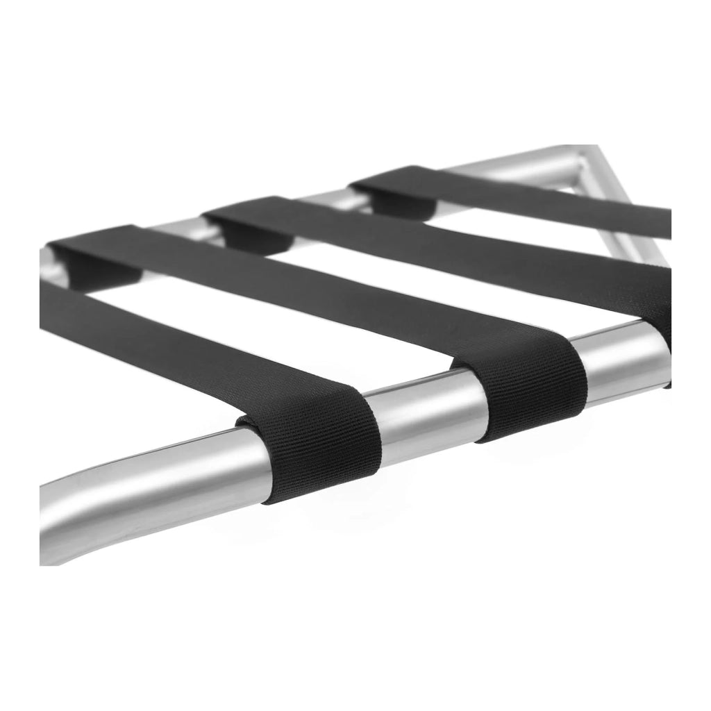 Portavaligie pieghevole per hotel (55x45x64cm capacità di carico 50kg acciaio inossidabile di alta qualità) 14_0004442