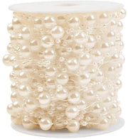 Accessori decorativi in filo di nylon - 30m - stringhe artificiali per decorazione - accessori per matrimonio e feste - per creare gioielli con filo di nylon