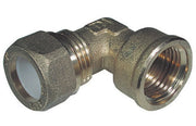 GOMITO FEMM 3/8X10 OTTONE