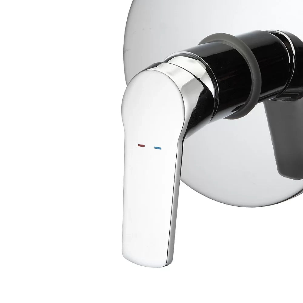 Rubinetto incasso doccia cromato - Serie Fluid