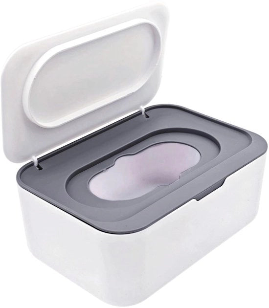 Dispensatore di Asciugamani Robusti - Compacto - Con Coperchio - Dimensioni 19 x 13 x 7,4 cm - Supporto per Asciugamani