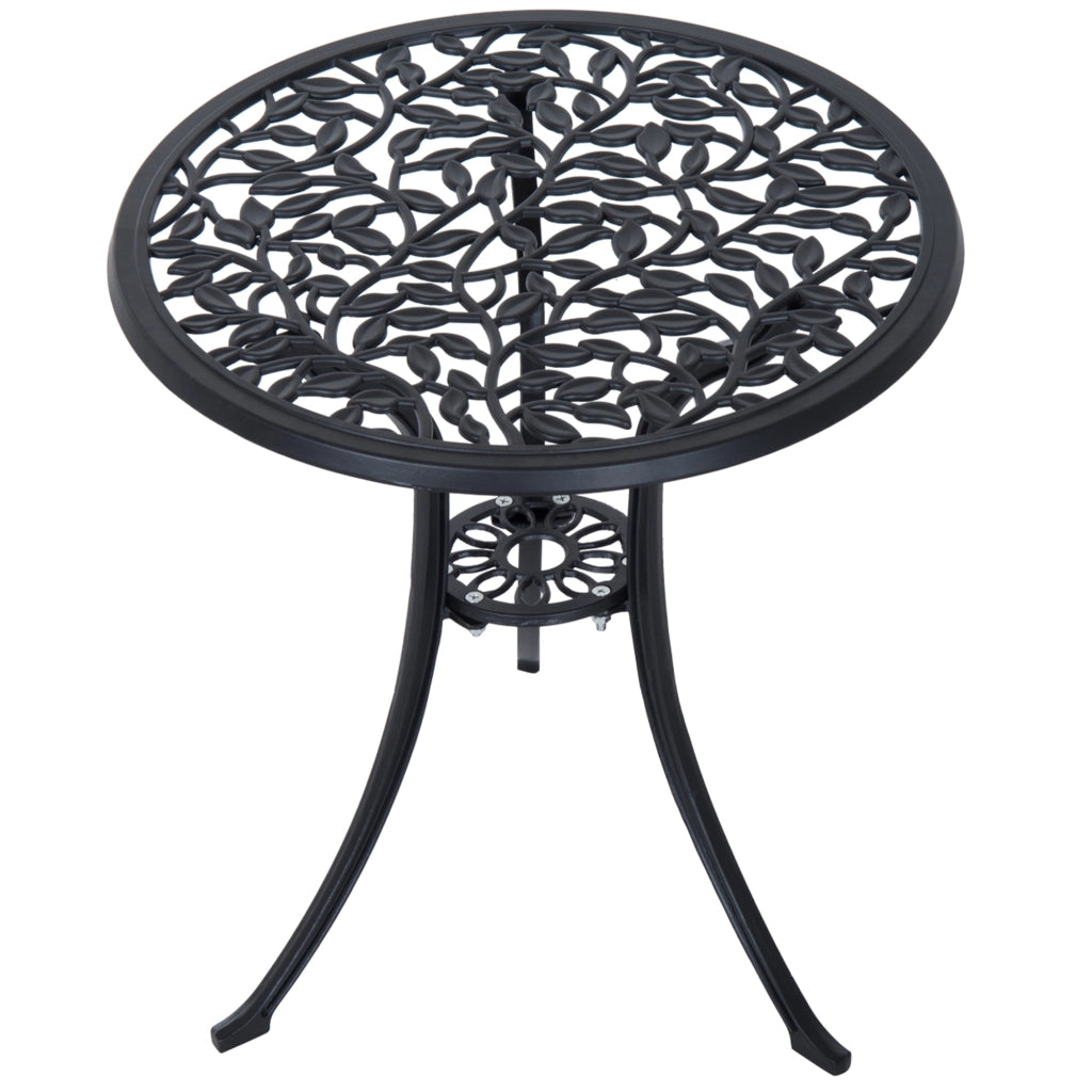 Set tavolino e 2 sedie bistro ¨C zephmum ¨C nero