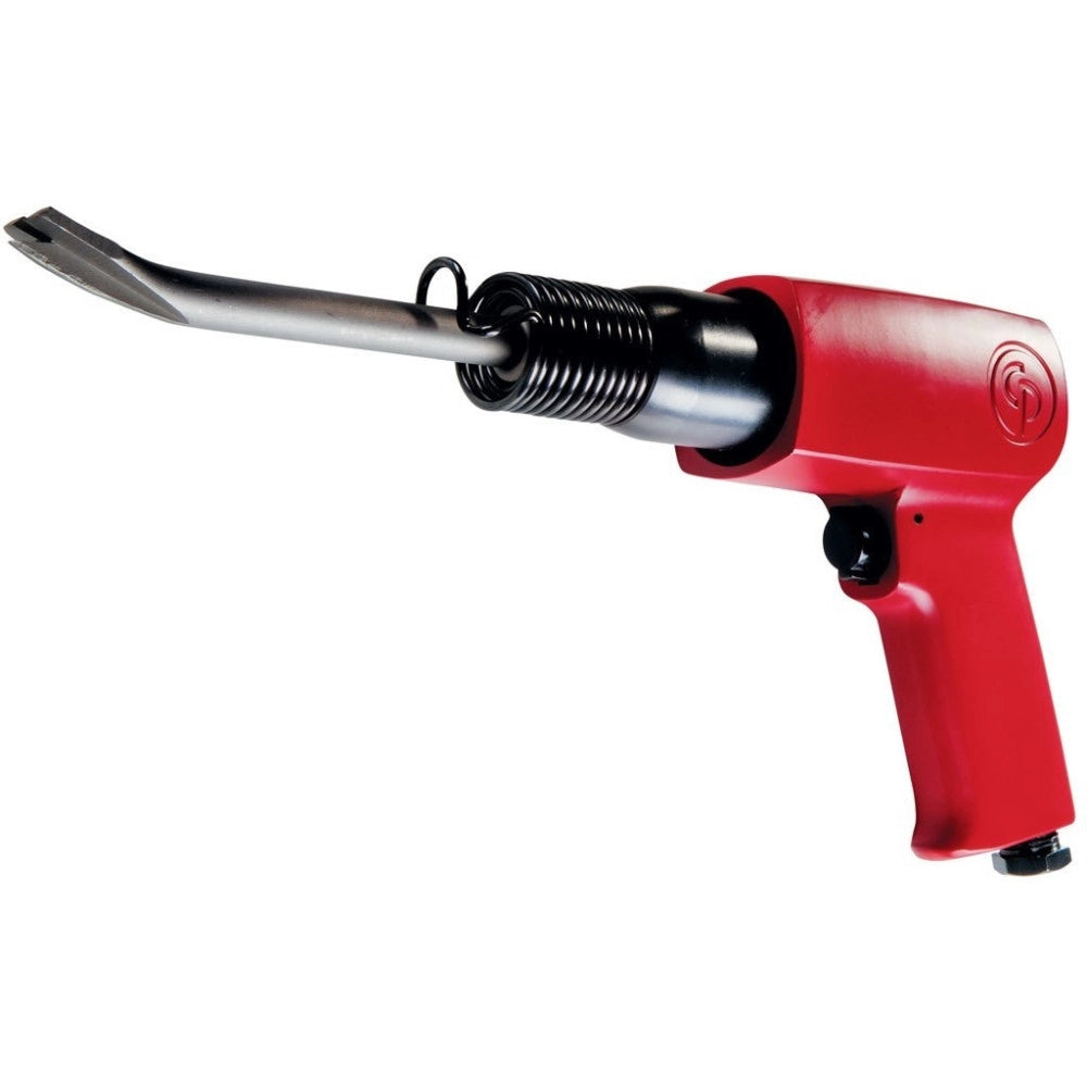 Trade Shop - Scalpellatore Ad Aria Martelletto Pneumatico Completo Di 5 Scalpelli Demolitore -