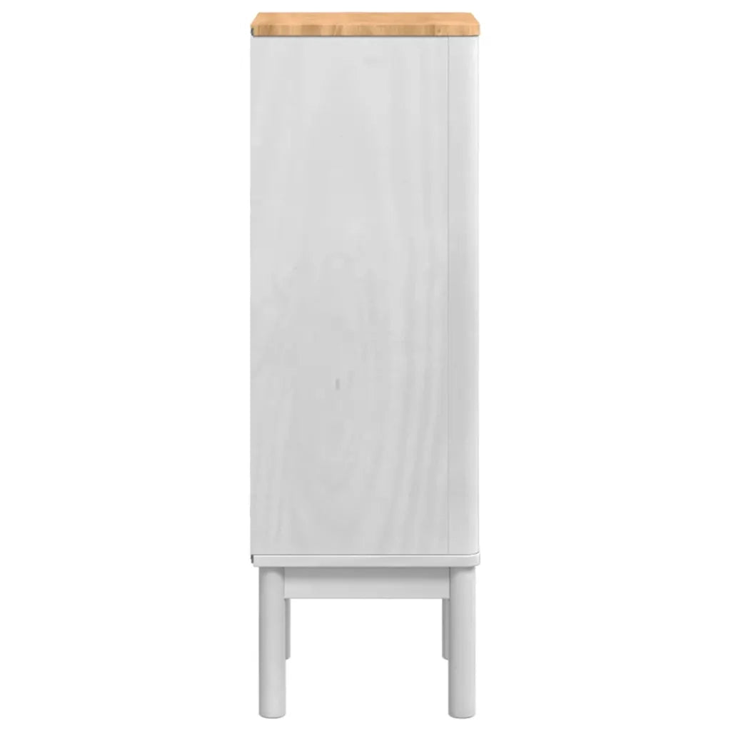 Mobile da Bagno con cassetto FLORO Bianco 35 x 30 x 90 cm