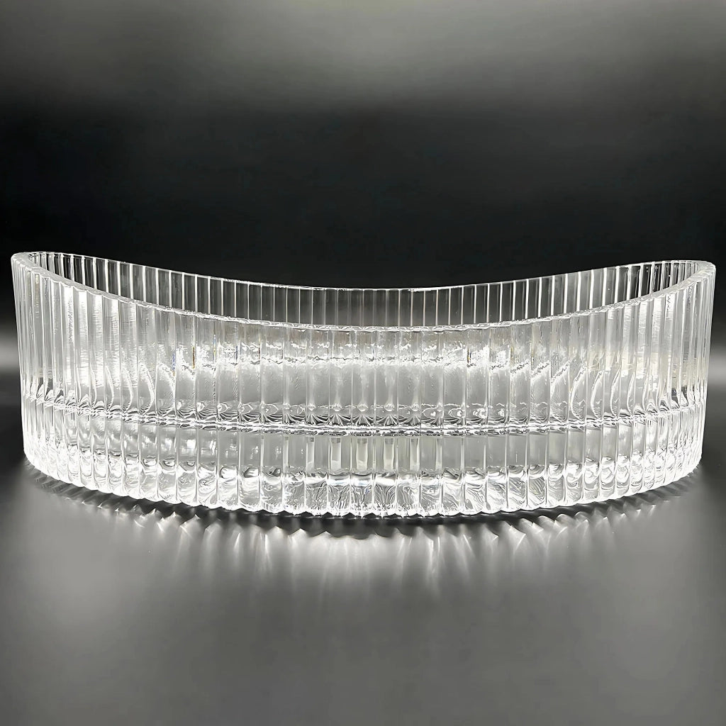 Lavabo Da Appoggio Rea Harper Transparent