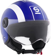 Casco Demi-Jet per moto Sparco con calotta in ABS Taglia XS