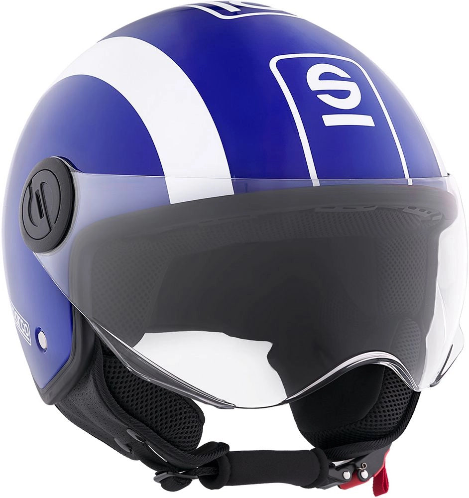 Casco Demi-Jet per moto Sparco con calotta in ABS Taglia XS