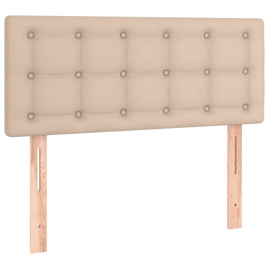 Giroletto a Molle con Materasso Cappuccino 120x190cm Similpelle 3269824