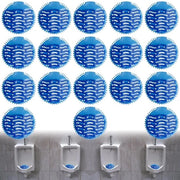 Urinoir Zef 18 pezzi universale | Insetti per Urinoir con Profumo | Rinfrescante | Protezione | Funzione Fresca 30 Giorni | Matrice di Inserimento per Pissoir