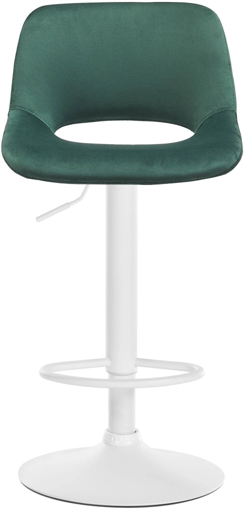 Barhocker Camden Samt weiЯ