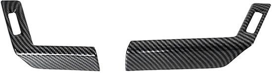 Battente di controllo in fibra di carbonio - Copertura del pannello di controllo - Apertura di ventilazione - Adatto per Nissan Rogue 2021-2022 - Nissan X-Trail (T33) 2022+ - Materiale ABS di alta qualità - Kit di copertura del pannello di controllo