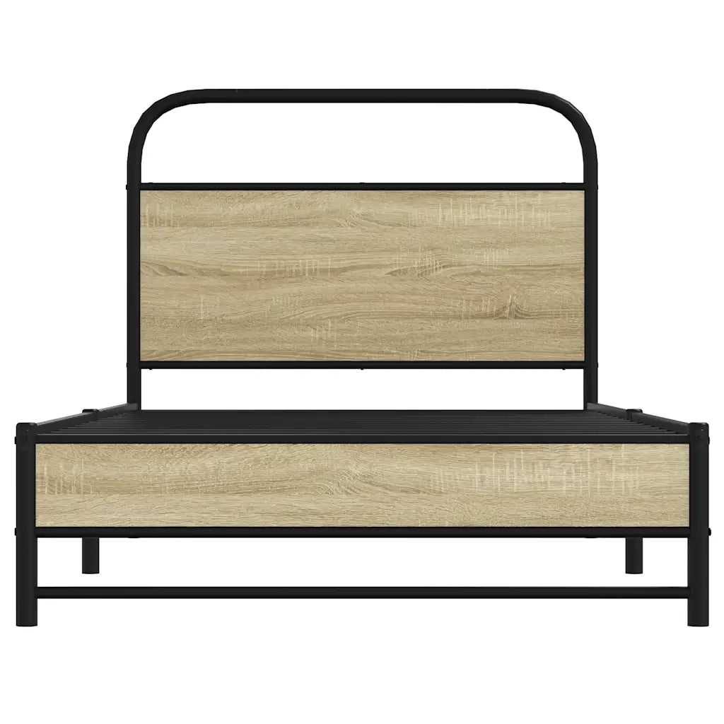 Giroletto senza Materasso Rovere Sonoma 107x203cm in Truciolato 4100424