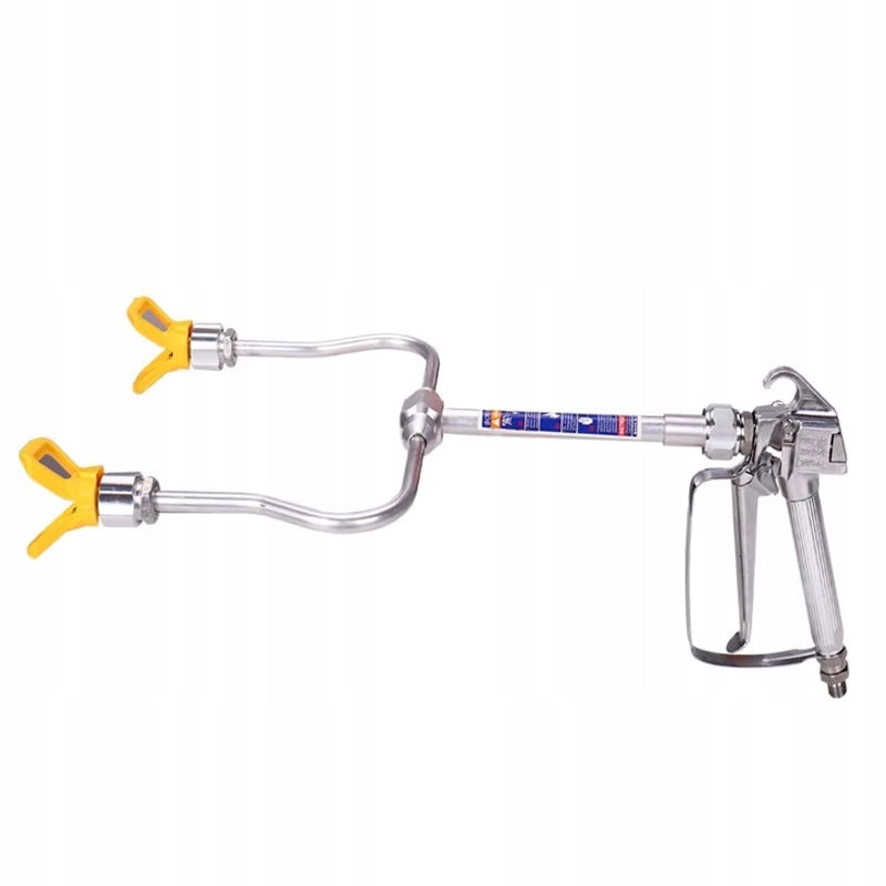 Lancia Doppia Airless TwinSpray SteelPro 7/8 – Acciaio Inox, Compatibile con Pistole 7/8" Graco/Wagner