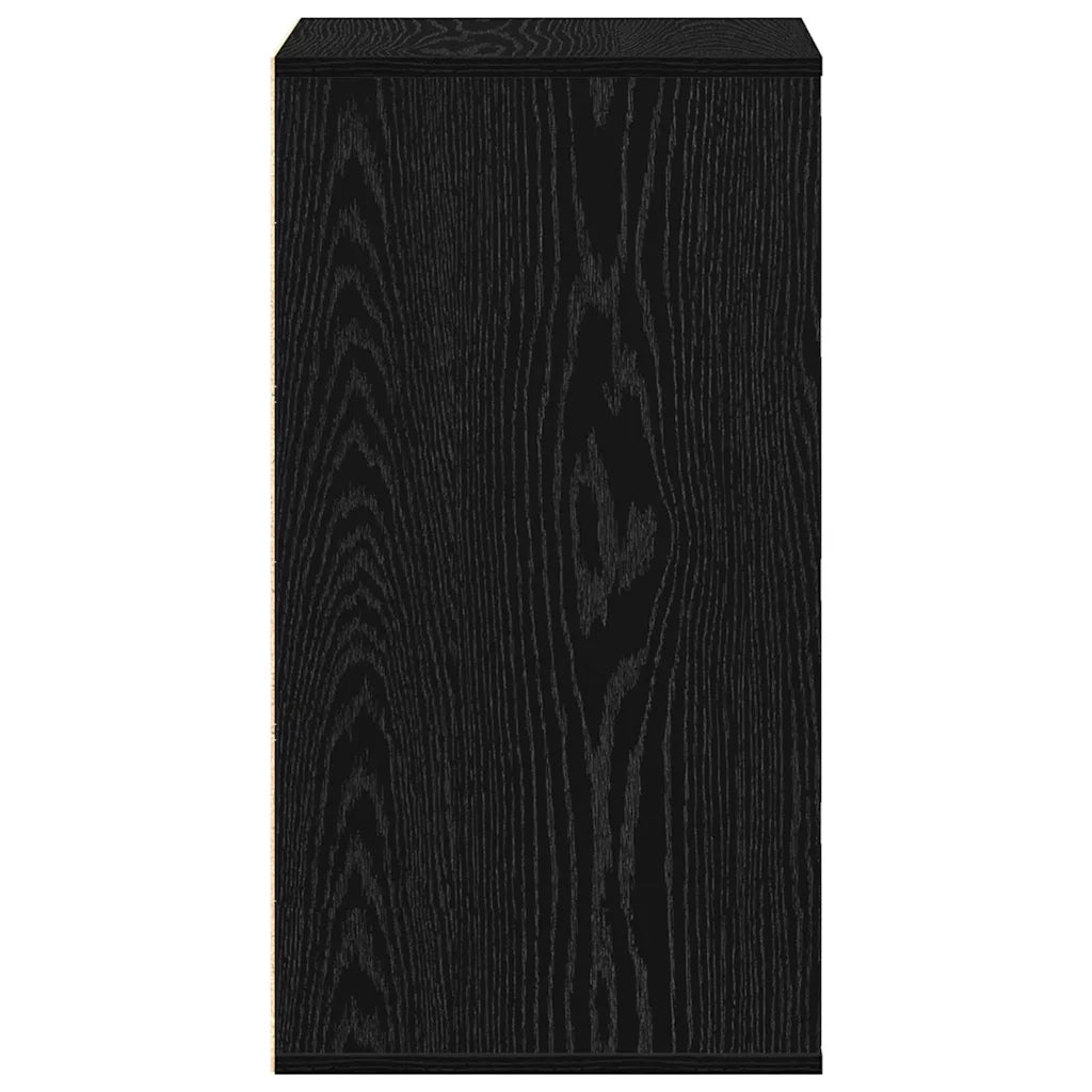 Mobile con Cassetti Nero 40 x 41 x 76 cm Legno multistrato CFW7167613