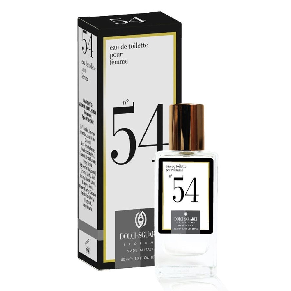 Trade Shop - Profumo Corpo Eau De Toilette Da Donna N°54 50ml Fragranza Classica Intramontabile 005915 -