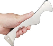 Strumento Gua Sha in Acciaio Inossidabile per Massaggio per Tessuto Fibroso - Fisioterapia e Dolore Muscolare