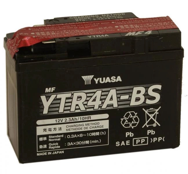 BATTERIA YUASA YTR4A-BS 12V 2,3 Ah