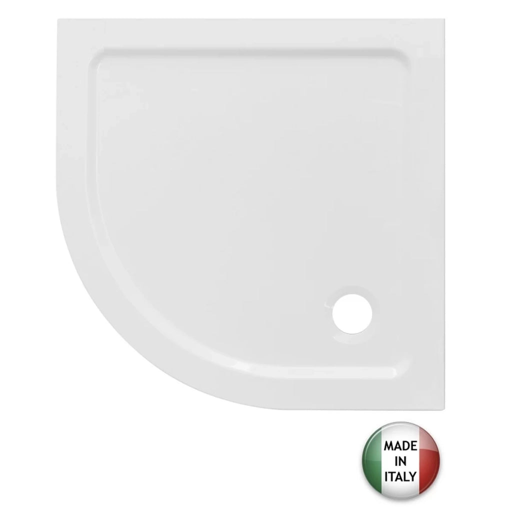 Piatto doccia 80x80 cm mr flat angolare