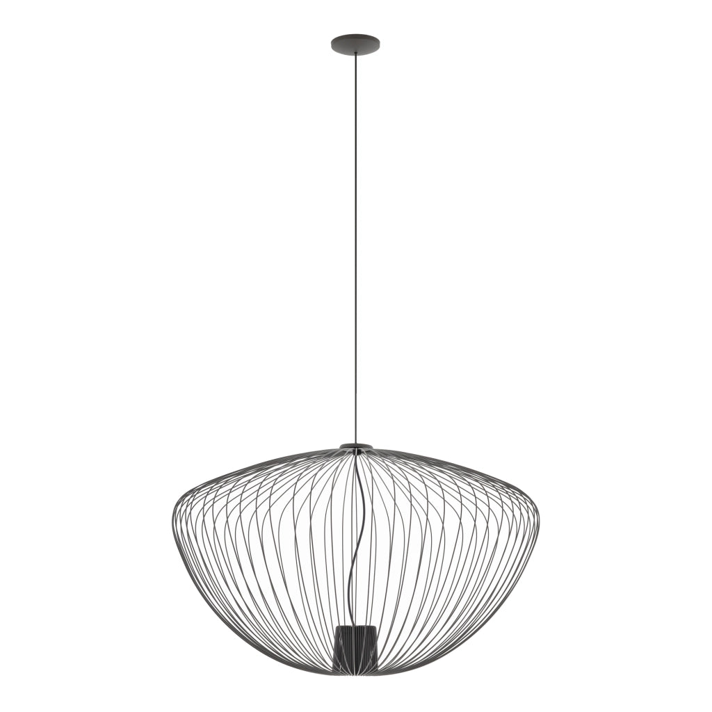 Lampada a sospensione industriale grigio scuro GU10 Nowodvorski