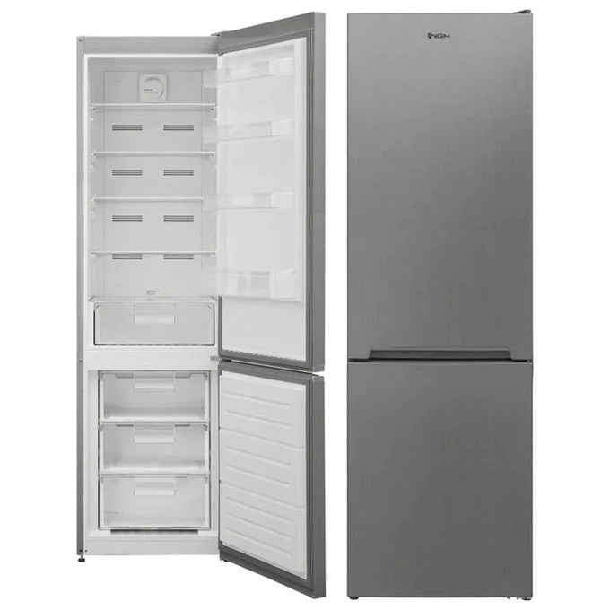 Ngm MD400EX frigorifero americano side by side, 415 l, No Frost, classe E, acciaio inox, compressore inverter, 84.8 cm