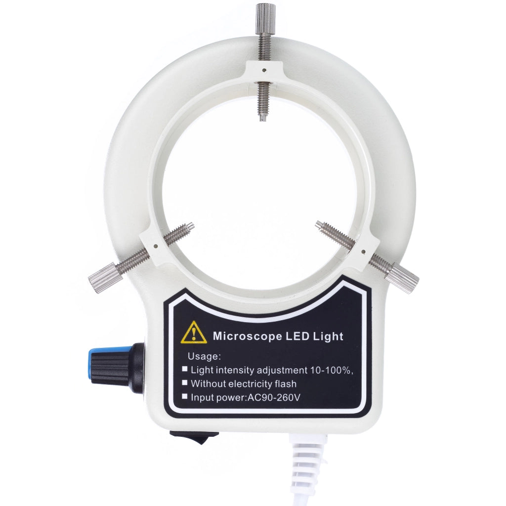 Illuminatore per Microscopio 32xLED – Regolabile con Dimmer | Diametro 60-95 mm