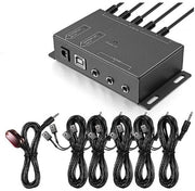Sistema di Estensione Infrarosso per Home Cinema - Ripetitore IR con Telecomando e Ricevitore
