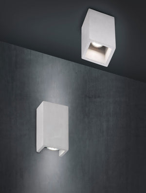Applique da Interno  GU10 in Cemento Calcestruzzo