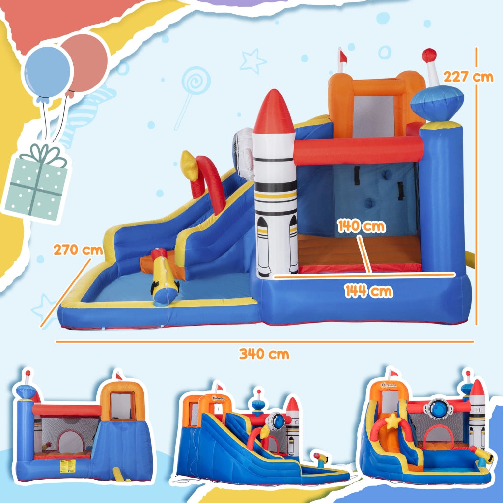 Casetta Gonfiabile Spazio per Bambini ¨C zephmum ¨C 340x270x227 cm