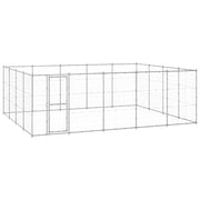 Gabbia per Cani da Esterno in Acciaio Zincato 24,2 mÂ² cod mxl 59969