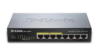 D-link dgs-1008p/e switch di rete non gestito l2 gigabit ethernet (10/100/1000) supporto power over ethernet (poe) desktop nero