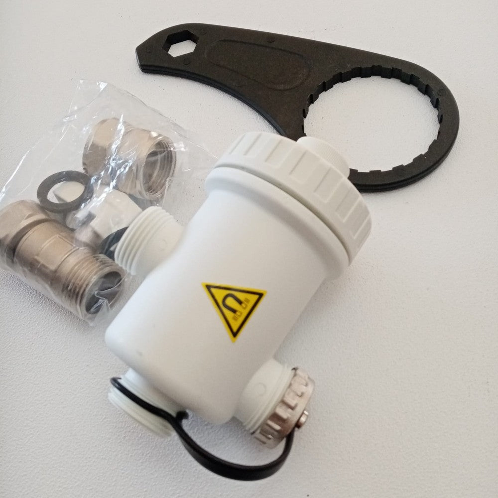 Defangatore mf da 3/4 magnetico sottocaldaia bianco