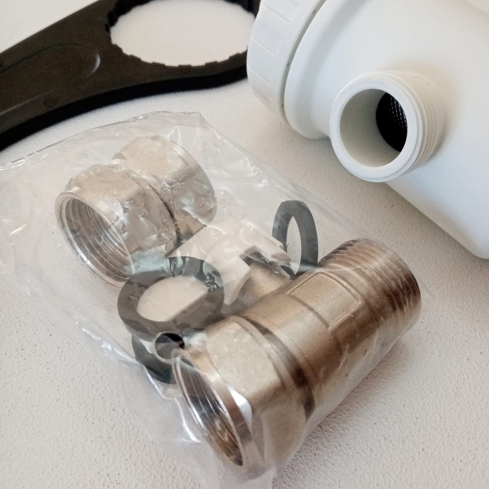 Defangatore mf da 3/4 magnetico sottocaldaia bianco