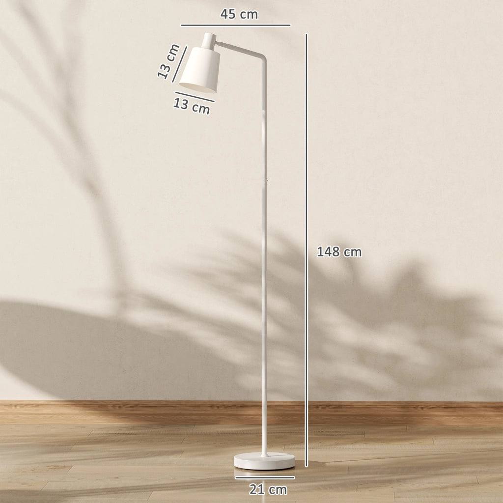 Lampada da Terra LED Regolabile 3 Temperature Colore 3000K-6500K ¨C zephmum ¨C Bianco