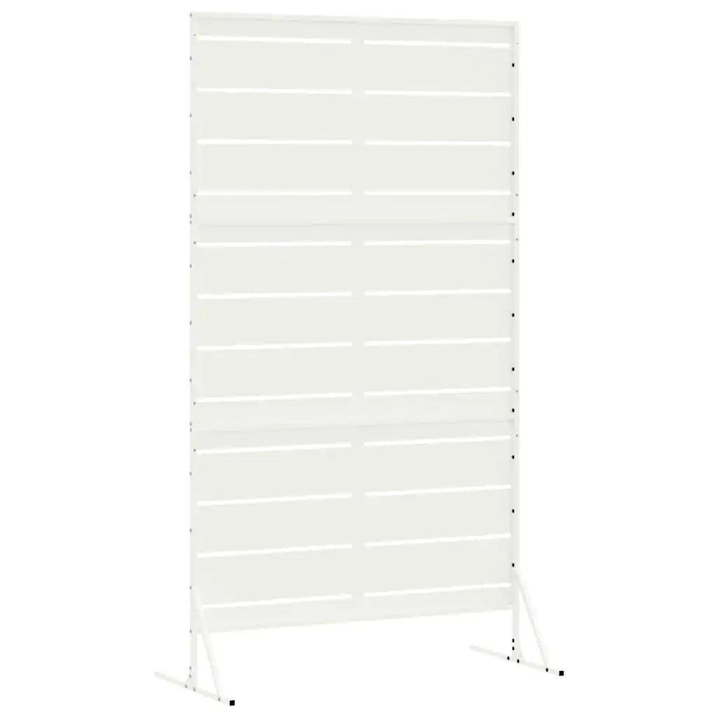 Schermo per Privacy Bianco 100 x 50 x 180 cm Acciaio 868564